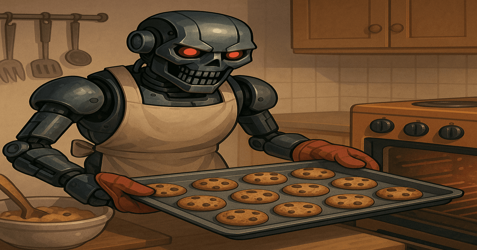 Those chocolate chip cookie recipes online are the real AI danger